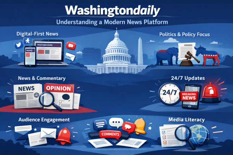 Washingtondaily: Understanding a Modern News Platform