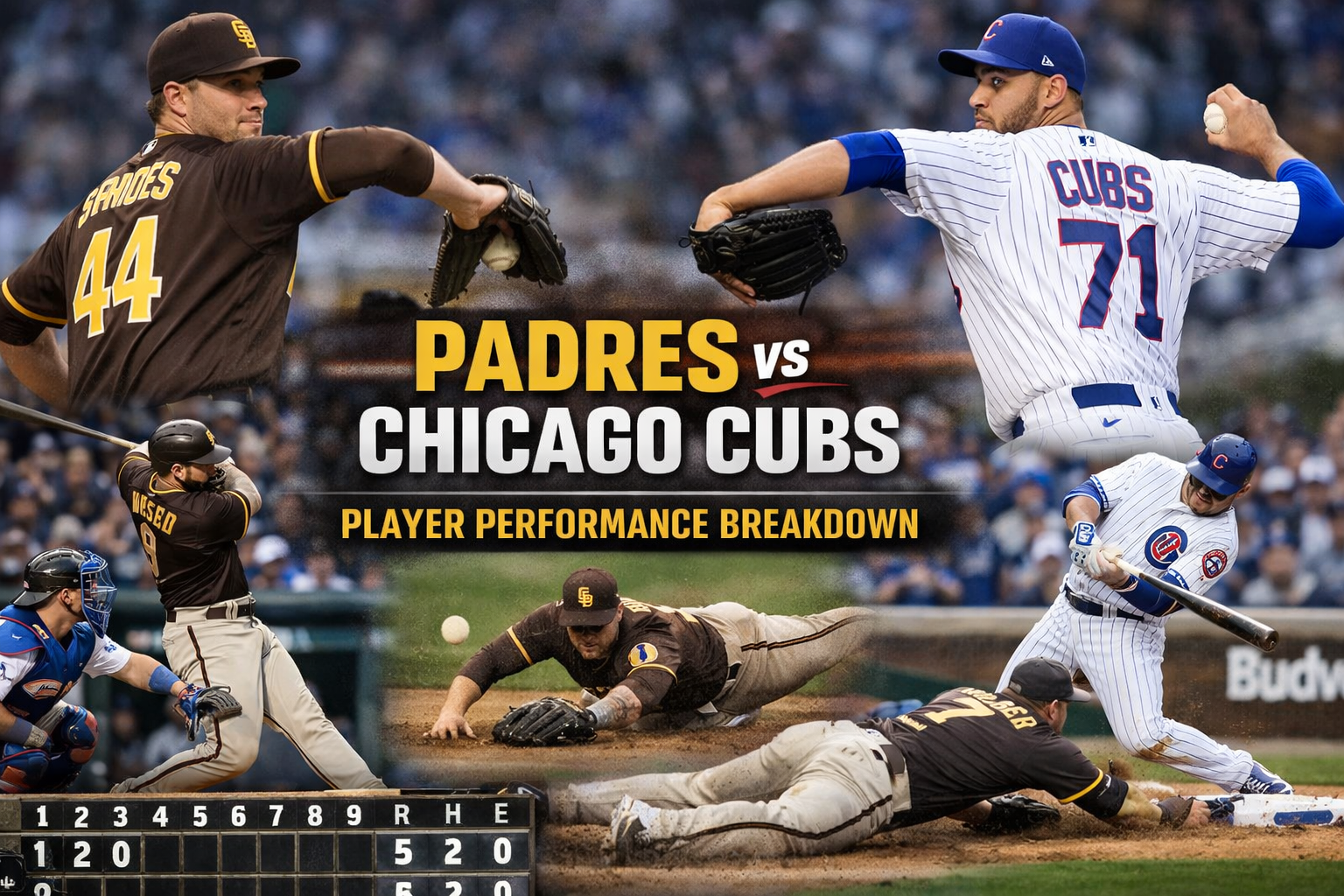 Padres vs Chicago Cubs Match Player Stats: A Complete Performance Breakdown