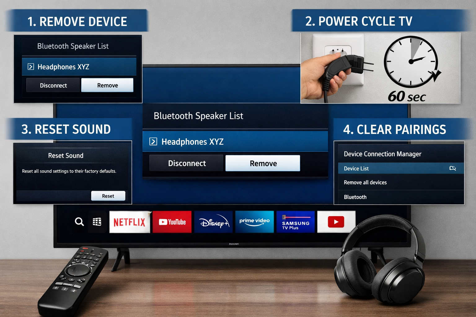 How to Reset Bluetooth on Samsung Smart TV (Step-by-Step Guide)