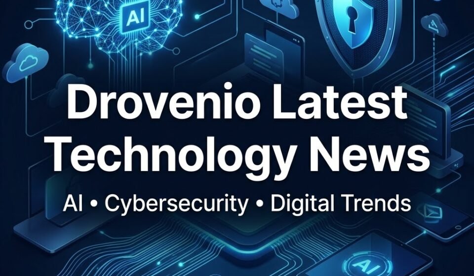 Drovenio Latest Technology News covering AI, cybersecurity and digital trends
